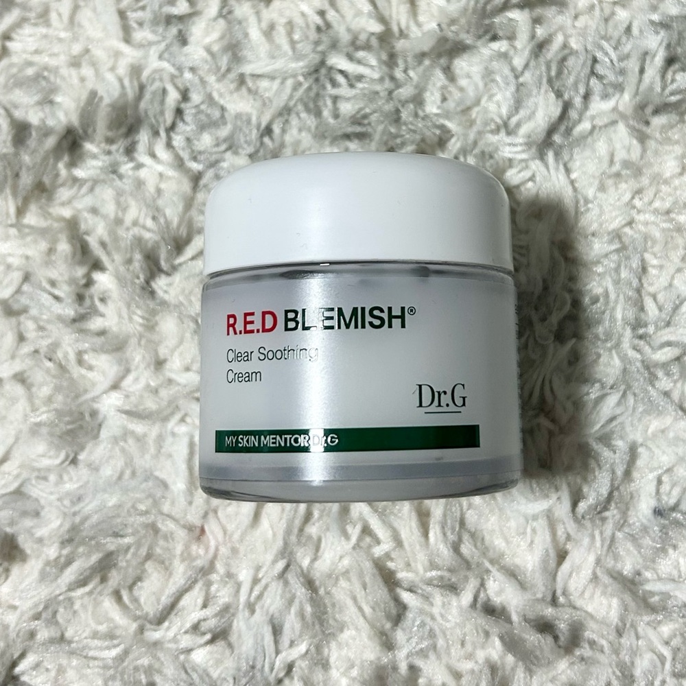 Dr.G R.E.D Blemish Clear Soothing Cream - White and Green
